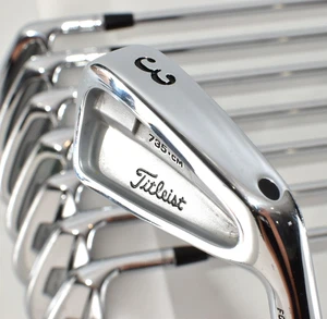 Titleist 735.CM 8p 3-4-5-6-7-8-9-Pw RH Golf Iron Set DG S200 Stiff Club 735CM - Picture 1 of 23