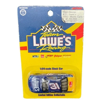 Mike Skinner #31 Action Team Lowes Racing 1997 Monte Carlo 1:64 Scale Die Cast - Image 1 of 2