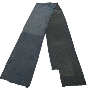 321 1930s BORO Japanese Indigo Fabric Vintage Cloth Kimono Dyed Sashiko Old rare - Picture 1 of 21