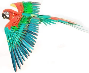 Kit Modelo Metal 3D Loro Guacamayo Jubileo Serie Premium - Imagen 1 de 6