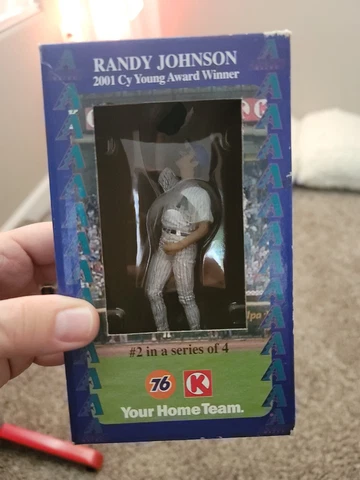 Arizona Diamondbacks Randy Johnson 2001 Cy Young Award Winner Figure Cover