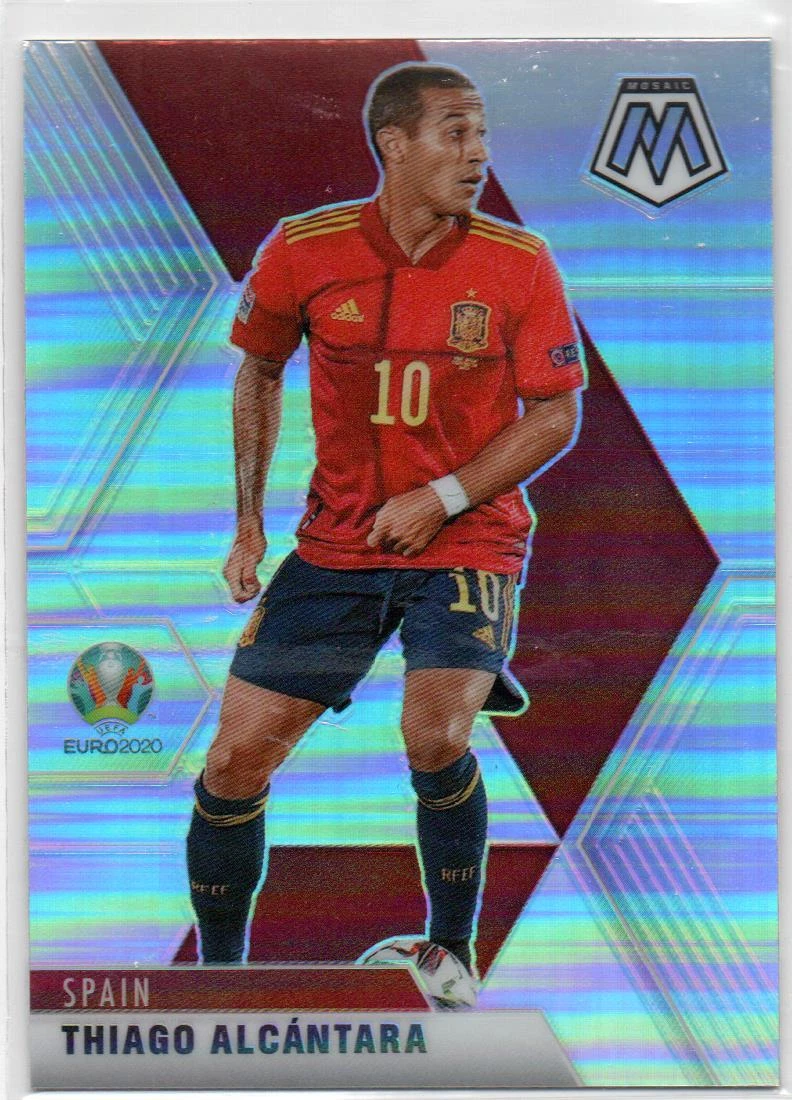 2021 Panini Mosaic UEFA Euro 2020 Thiago Alcântara #168 for sale