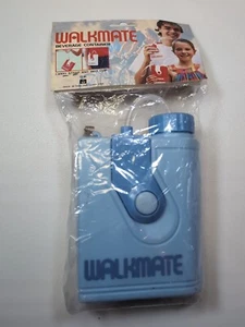 WALKMATE Walkman Looking Portable Cassette Tape 12 oz Water Container with Straw - Picture 1 of 6