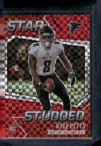 2021 Panini Rookies & Stars - Star Studded Kyle Pitts #SS-30 Red Plaid (RC) - Foto 1 di 2