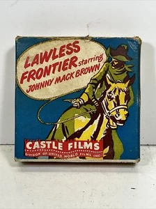 CODE OF THE WEST Castle Films 16mm #558 Johnny Mack Brown  Cowboy Movie X - Foto 1 di 9