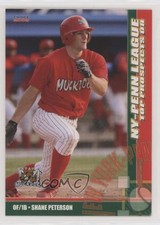 2008 Choice New York-Penn League Top Prospects Shane Peterson #22