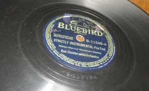 78RPM Bluebird Bob Chester WW2, Keep The Home Fires Burning /Strictly, worn V-V - Imagen 1 de 7