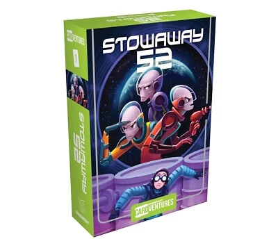 Cardventures: Stowaway 25 - Card Game by Gamewright - Brand New, Factory Sealed - Image 1 of 3
