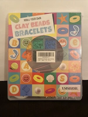 Kit para hacer pulseras de cuentas de arcilla 6000 piezas dijes amistad pulsera joyería Foto 1 de 4