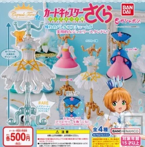 Cardcaptor Sakura 3 Capsule Torso 4 Set Capsule Toy Complete Gashapon Bandai New - Picture 1 of 24