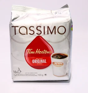 Tassimo Tim Horton s Coffee Single Serve 14 T-Discs (EXPIRES AUG 22/2025) - Picture 1 of 3