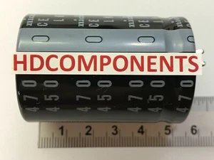LGL2W471MELC35, 470MF 450V, CONDENSADOR NICICON 470μF 450V, CONDENSADOR DE ALUMINIO - Imagen 1 de 5