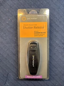 ProMaster Wired Remote Shutter Release Cable for Canon RS-60 - Picture 1 of 6
