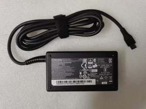 For Fujitsu 5E14A3 LifeBook E5412 Laptop OEM Original Chicony 65W USB-C Adapter - Picture 1 of 5