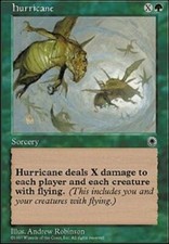 Hurricane X4 (Portal 1) MTG (NM) *CCGHouse* Magic