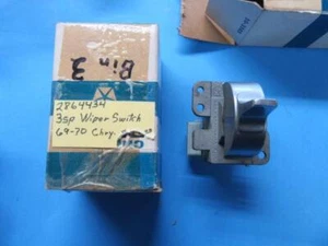NOS MOPAR 1969-70-71 C Body 3 Speed Wiper Switch # 2864434 - Picture 1 of 7