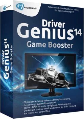 Driver Genius 14 / 1 PC / Game Booster / Box - Bild 1 von 4