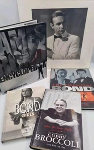 James Bond 007 Book Bundle & Large Sean Connery Photograph Essential Secret Gift - Imagen 1 de 11