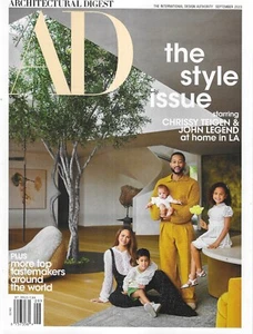 Architectural Digest Magazine John Legend Chrissy Teigen Winnie Harlow 2023 - Bild 1 von 12