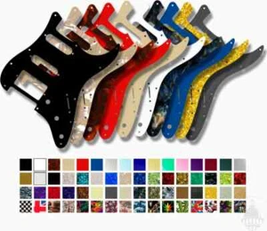 WD Custom Pickguard For Single Humbucker, Dual Single Coil Fender Stratocaster - Picture 1 of 97