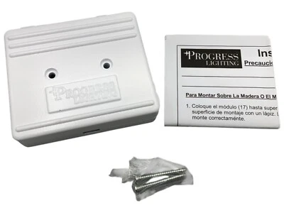Módulo de control de pared de ventilador de techo Progress Lighting P8740-30 con tornillos e instrucciones Foto 1 de 4