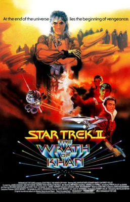 STAR TREK 2 The Wrath of Khan 11" x 17" Collector's Movie Poster