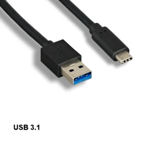 Kentek 3 piedi USB 3.1 tipo A a C cavo 10G 3A sincronizzazione PC laptop tablet SpuerSpeed - Foto 1 di 1