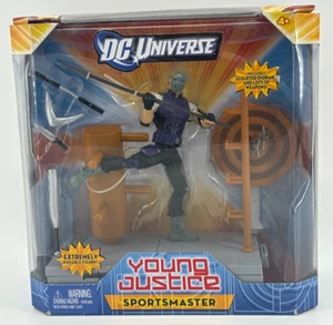 2011 MATTEL DC UNIVERSE CLASSICS YOUNG JUSTICE SPORTSMASTER 6” FIGURE SEALED - Picture 1 of 6
