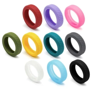 8 Pcs Luggage Wheel Covers Silicone Suitcase Wheel Protector Covers for Suitcase - Picture 1 of 18