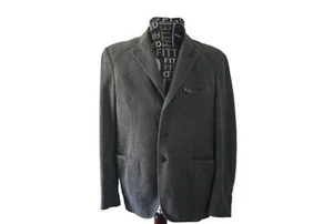 Fay Size 52 XL Button Up Coat Jacket Made In Italy Old Money Luxury Blazer Men's - Picture 1 of 11