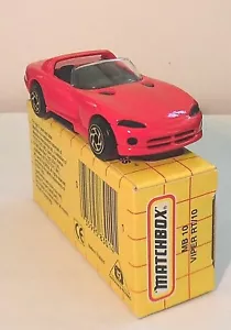 MATCHBOX SUPERFAST 1991 MB-3 PORSCHE 911 TURBO RED with BOX NEW - Picture 1 of 3