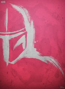 [DIGITAL CARD] Topps Star Wars - Mando Bust - Mandalorian Brush Strokes Pink - Bild 1 von 1