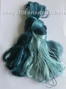 Chinese 100%real natural mulberry silk,hand-dyed embroidery silk floss/thread - Picture 1 of 4