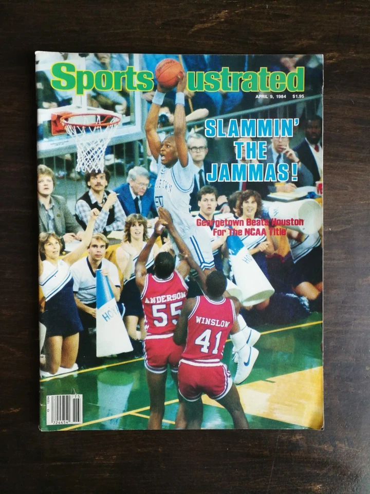Sports Illustrated April 9, 1984 Georgetown Champions No Label Newsstand 224 - Image 1 of 2