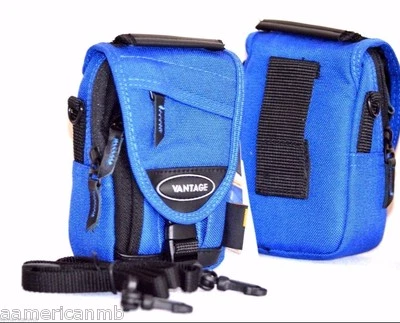 BLUE Vantage Condura Photo Camera Case Neck Bag Nylon Weather Tears Resistant - Image 1 of 4