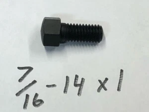 7/16 - 14 X 1 High Hex Cap Screw, Reproduction, Pre war, Grade 8 - Picture 1 of 1
