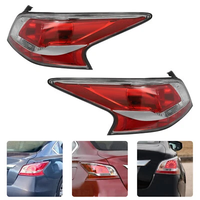 Left+Right Sides LED Tail Lights Assembly For 2013 2014 2015 Nissan Altima Foto 1 de 4