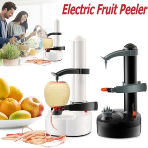 Electric Fruit Peeler Automatic Rotating Apple Potato Vegetable Peeling Machine - Picture 1 of 19