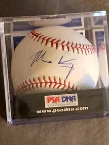 Matt Kemp signed autographed baseball Dodgers Padres Braves graded 9.5 PSA/DNA - Picture 1 of 4