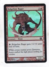 Magic: MTG: 8th Edition: Foil: Ridgeline Rager