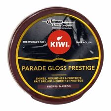 Kiwi Parade Gloss Prestige Brown Shoe Polish Tin 50ml