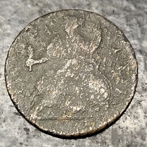 1786 Connecticut Colonial Copper Coin - Picture 1 of 3