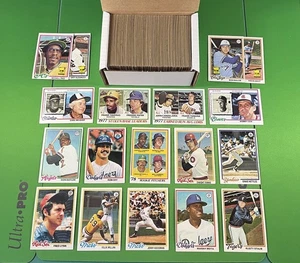 1978 Topps Baseball Partial / Starter Set (300/726) • Semi-Stars • VG/VG+ - Picture 1 of 15