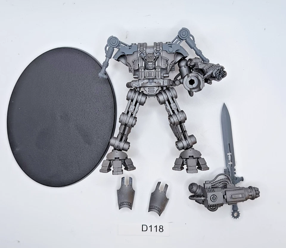 Warhammer 40k Caballeros Grises Némesis Dreadknight (Incompleto) Foto 1 de 1