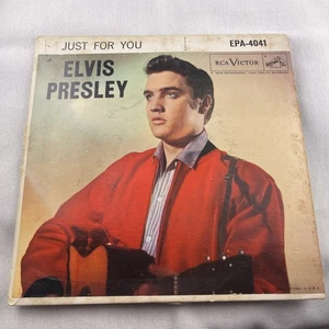 Elvis Presley 45 1957 RCA Rare Picture Sleeve 7” Pop Classic Vinyl - Imagen 1 de 6