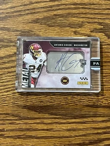 2020 Panini Instant NFL Metal Autographs #M27 Antonio Gibson RC Auto /5 - Picture 1 of 2