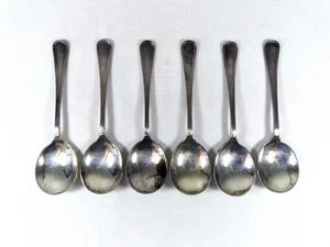 Vintage Flatware Soup Spoons - 6 Set - Picture 1 of 8