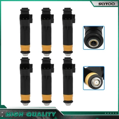 6pcs Fuel Injectors For Ford F-150 1999-2001 E-150 E-250 1999-2003 4.2L - Image 1 of 4