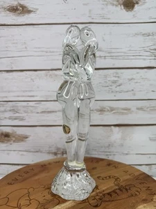 Vintage Murano Italian Blown Glass Crystal Lovers 12.5" Sculpture Abstract Art - Picture 1 of 14