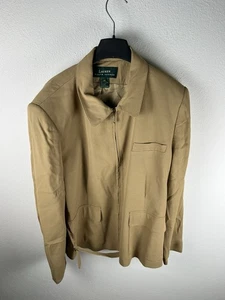 Lauren Ralph Lauren Coat Size Xlarge Beige Women's XL Jacket - Picture 1 of 8